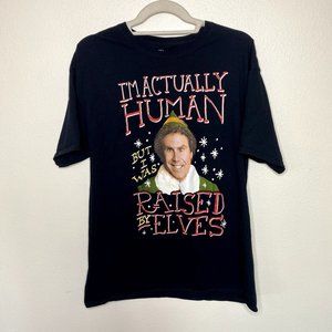 Elf "I'm Actualy Human but I was Raised By Elves" Tee